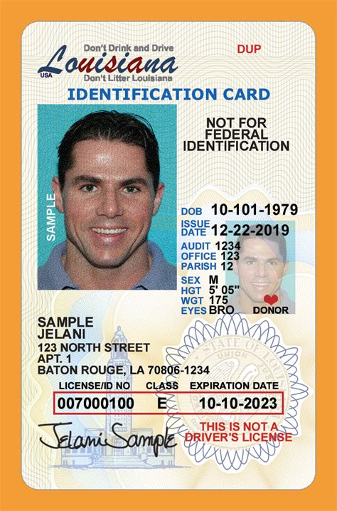 smart id card covington la|Louisiana Identification Card Renewal .